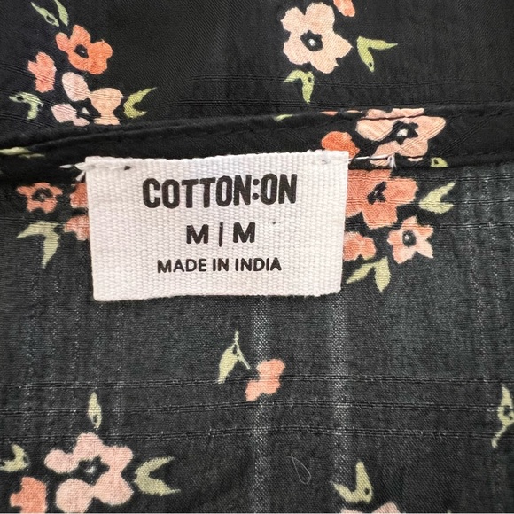 Cotton On Short Puff Sleeve Crop Top - Picture 5 of 5